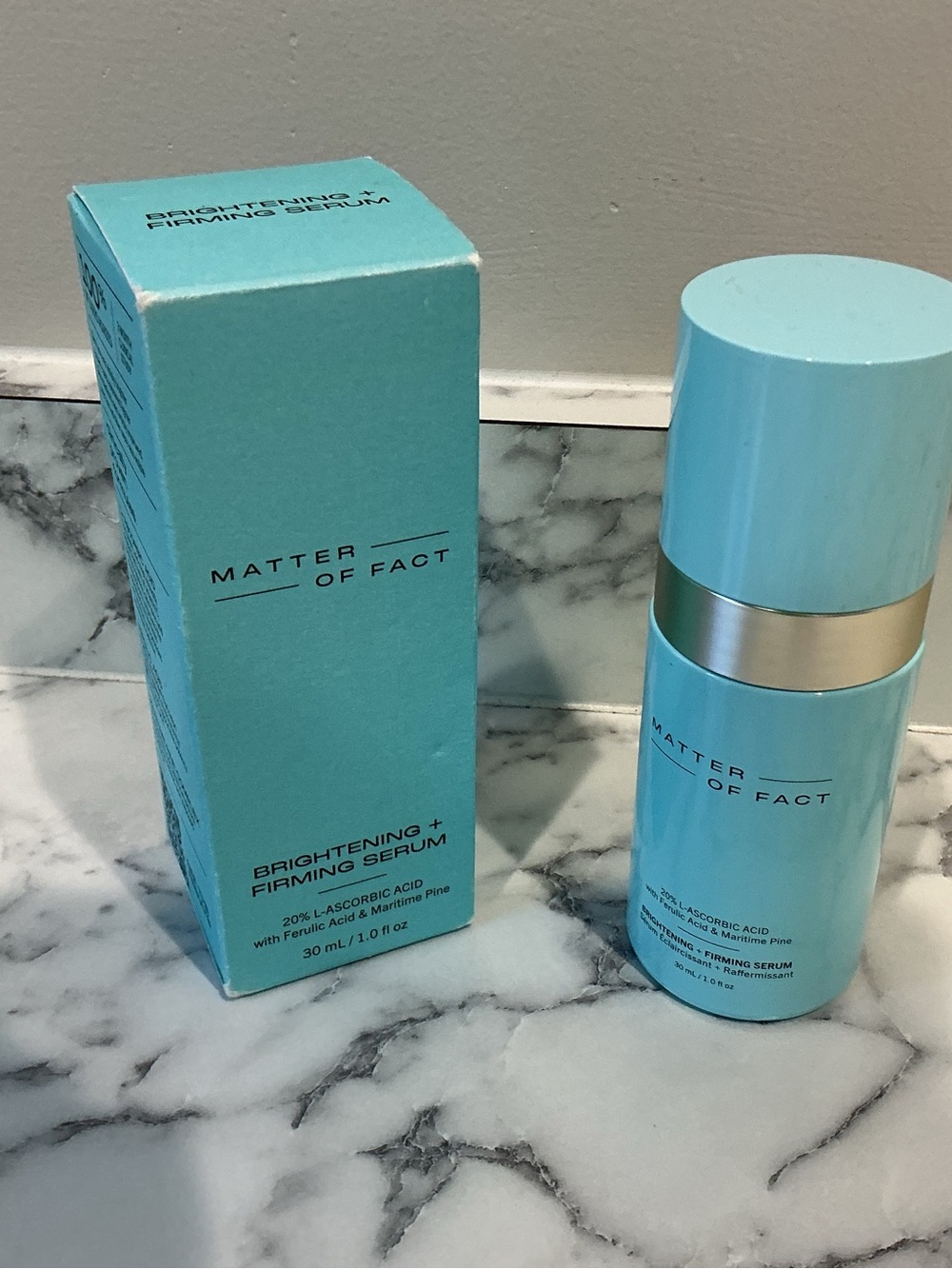 Matter of Fact Brightening + Firming Serum New in box!